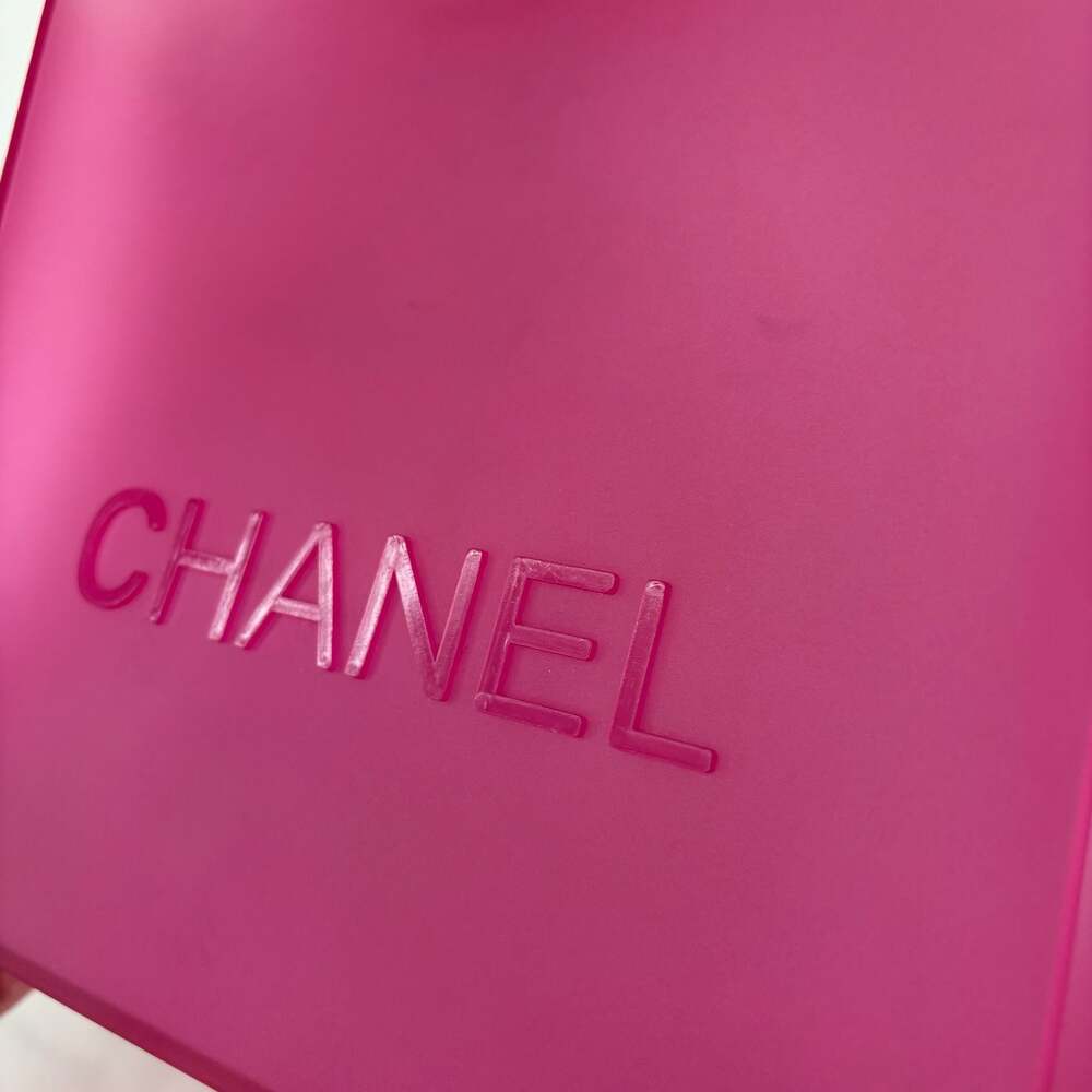 Chanel Pink Jelly Tote Bag - Picture 4 of 12